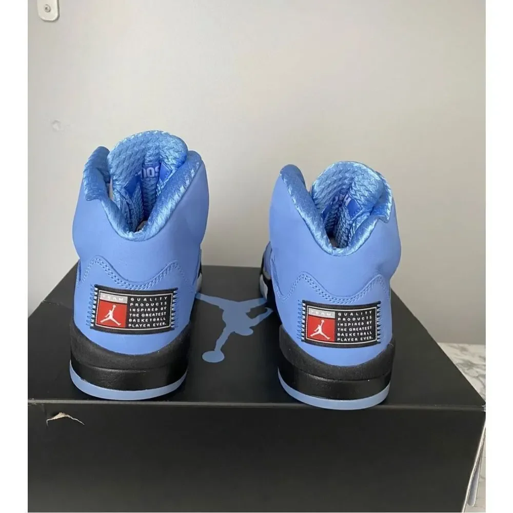 Nike Air Jordan 5 Retro SE UNC University Blue DV1310-401 Fashion Shoes size 10